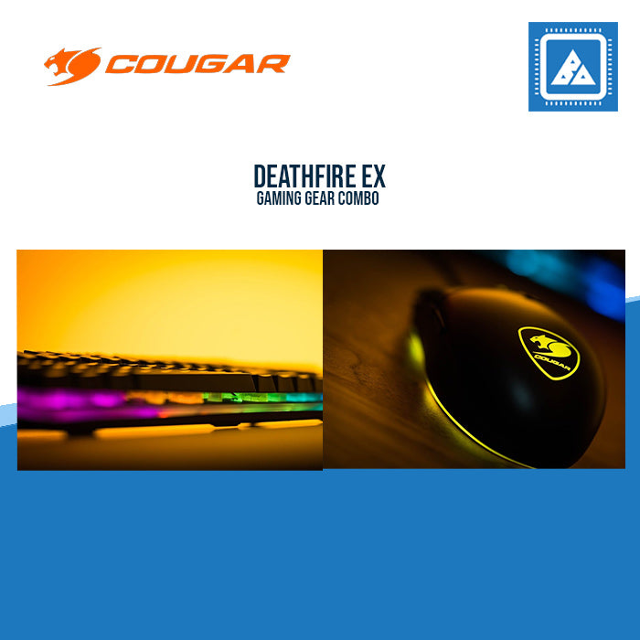 COUGAR COMBO KEYBOARD DEATHFIRE EX HIBRID 8 COLOR BACKLIGHT / MICE ADNS-5050 2000DPI COUGAR COMBO KEYBOARD DEATHFIRE EX HIBRID 8 COLOR BACKLIGHT / MICE ADNS-5050 2000DPI